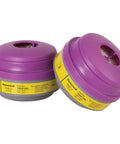 Low Profile Cartridge and Filter Combo Two Pack in Yellow and Magenta for Close Up Detail Work with Honeywell labeling