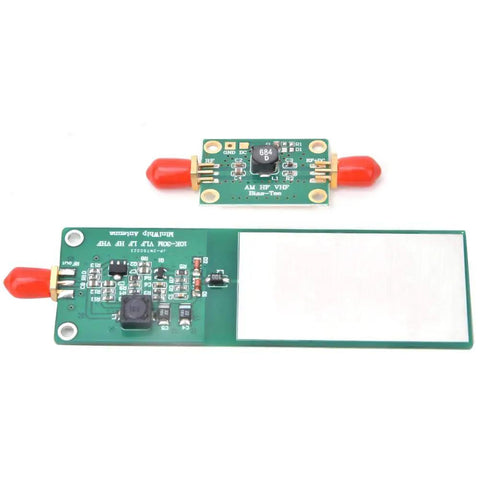 Compact Active Antenna for MF HF VHF Shortwave Reception with SMA Female Output Includes Mini Whip and MF HF VHF Module