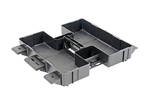 Heavy-Duty Plastic Tool Box Tray For Standard Crossover Tool Boxes Keeps Small Parts Tight And Organized 18 x 15.5 Inches Sold Individually Sliding Tray Accessory