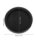 Get That Desk Clean With This 12 Piece Black Rubber Cable Grommet Kit For Perfect Wire Management Dust Proof Covers And Hole Plugs To Keep Your Setup Cool And Tidy. 4.32 in black rubber desk grommet