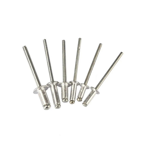 120 Piece Blind Rivet Kit With Aluminum Dome Head Rivets M3.2 And M4, assorted sizes metal dome head rivets