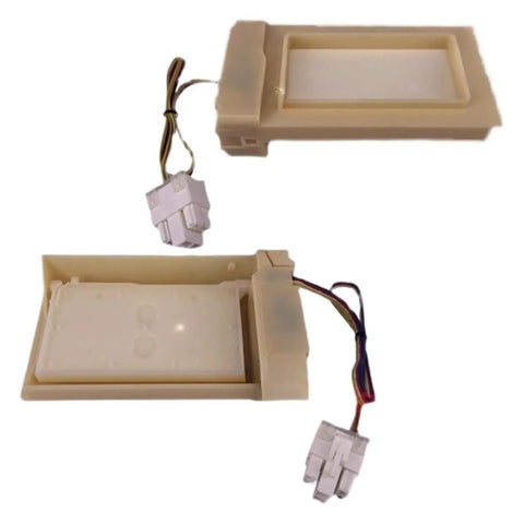 Rock Solid Electric Damper Switch Replacement For Double Door Refrigerator, direct fit assembly with connector wires, NSBY001SV1.
