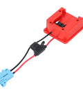 18V Battery Adapter for Peg Perego Ride On Toys with 48 11 1828 M18 Wheel Adapter and Wiring Harness Connector Blue