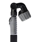 Close-up of handle and locking pivot head on 2-Pack Telescoping Watering Tool With Five-Position Pole Extending From 3.5 To 6 Feet