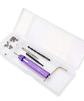 Pro Grade M4 0.7 Thread Repair Kit With Stainless Steel Wire Thread Inserts And Installation Tools For Auto Repair Complete Set With Drill Tap And Wire Inserts Easy Storage Durable Heavy Duty Fix, open case with tools