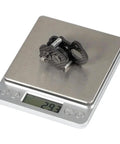 Ultra Light Portal Transmission With 48P Gears And Sleek Carbon Fiber Tiny Gearbox on scale showing 29.3g weight.