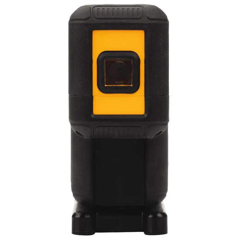 Front view of 3 Spot Red Laser Level with 100 ft range and one quarter inch at 50 ft accuracy IP54 dust and water resistant