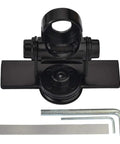 Vehicle CB And Ham Radio Antenna Mounting Bracket With Through Hole Lip Mount 16mm Hole For UHF SO239 Bulkhead Connector displayed on white