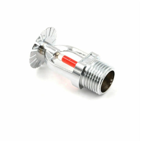 Top Tier 10 Pack Fire Sprinkler Heads Rated 155 Degrees F Quick Response Pendent Style forged alloy with red glass bulb