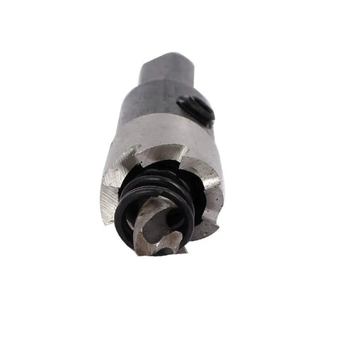 Close-up of 13Mm Hole Saw Kit With 68Mm Overall Length, Hss Spring Loaded Twist Drill Bit For 15Mm Cutting Depth, Includes Hex Wrench