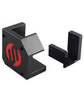 3D Printer Right Angle Tool And Corner Bracket For 2020 Aluminum Extrusion, black anodized metal, for V Slot Profile Installation.