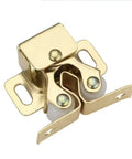 Stainless Steel Double Roller Door Catches For Cabinets And Furniture, Durable Cabinet Latch With Screws, Colorful Finish, Rust Resistant