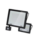 JUDYSSY Led Pir Motion Sensor Floodlight Wall Light Outdoor 3 Colors Ac220 100W 50W 30W 20W 10W Ip66Waterproof Led Spotlight for Garden for Court,Garden,Warehouse, One ，One Color-30W with 150W option.