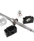 Ball Screw SFU1605 With Single Ballnut, Adjustable 150 To 1250mm Length, RM1605 Rod End Machined For 3D Printers, 8mm Coupling Included