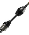 Two Pack Front CV Axles Made For 4WD Ram 1500 Models Years 2012 To 2021 Including Classic Trim with black rubber boots