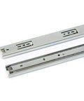 10 Inch Ball Bearing Full Extension Drawer Slides 3-Section Track Mounting Runners For Cabinets And Home Furniture 2 Pack Silver