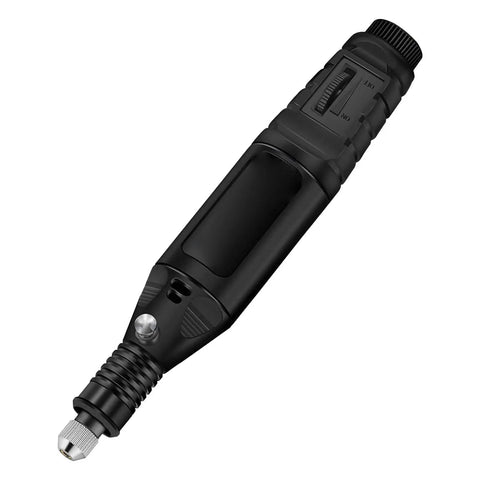 Mini Cordless Electric Drill 12V 13W Rotary Tool For Wood Carving And Hobby Projects Portable And Lightweight With Durable Build Perfect For Jade Bone Eggshell Kernel Plastic And Auto Components Polishing Engraving And Detailing, black ABS body