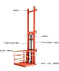 Heavy Duty Electric Lift Table With Wireless Remote Control Smooth Operator Hydraulic Platform showing hydraulic components and safety features.