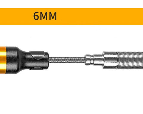 Close-up of 6mm spare inner shaft for 1200W Flex Shaft Grinder Rotary Tool With Overhead Hanger, Forward And Reverse Rotation