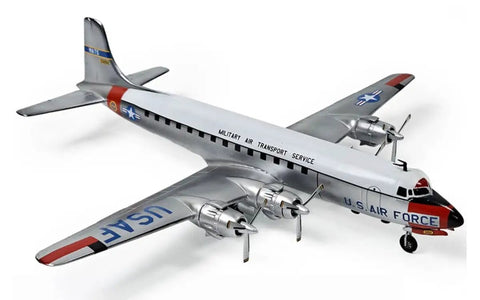 USAF C 118 Liftmaster Scale Aircraft Model Kit In 144 Scale For Hobbyists Plastic Build Kit With Realistic Detailing