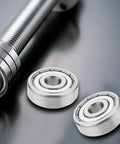 S689ZZ Deep Groove Ball Bearings 9mm By 17mm By 5mm Stainless Steel 10 Pack Double Shielded Metal Sealed Single Row For Rotating Machinery And Power Transmission