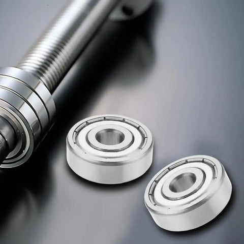 S689ZZ Deep Groove Ball Bearings 9mm By 17mm By 5mm Stainless Steel 10 Pack Double Shielded Metal Sealed Single Row For Rotating Machinery And Power Transmission