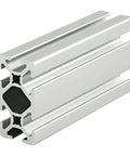 Beefy Pro Level One By Two Inch T Slotted Aluminum Extrusion Bar With Six Broad Channels And Sleek Clear Anodized Coat designed for DIY builds.