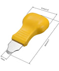 Watch Back Cover Remover Tool Case Opener Pry For Battery Replacement, Durable Stainless Steel And Plastic, 80mm Length