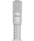 Vernier Depth Gauge With Micrometer Style Reading, 0 To 25 mm Range, 0.01 mm Graduation, showing metric scale and base.
