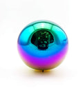 Dope Colorful Ball Style Gear Shift Knob For Manual And Automatic Transmissions Universal Fit Neo Chrome Finish