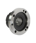Get That Heavy Duty ER40 Collet Chuck With 100mm Diameter And ER Wrench For Rock Solid CNC Milling Lathe Accuracy Plus High Hardness Steel Construction showing a close-up of the collet chuck.
