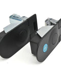 Sealed Lever Latch Cam Lock With Swing Handle For Industrial Cabinet Doors, Keyed Locking Security, 1 Piece, side view
