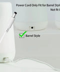Adapter Power Cord Replacement For Hatch Baby Rest, Rest Plus, And Rest Mini Sound Machine, Barrel Style 5V 2A white charger