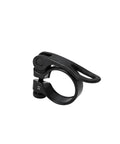 Close-up of a black 35mm Ebike Seat Post Clamp Quick Release Ring For Adventure Bikes Adventure 2 Step Through Pace 500 Series