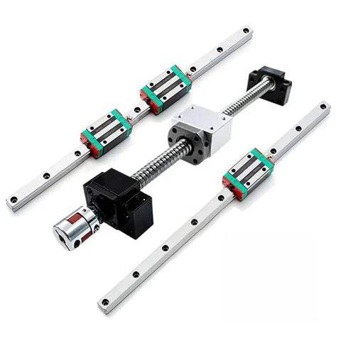 Pro Grade Linear Guide Bearing Slider Block For CNC Machining And Milling Machines, Rock Solid Bearing Steel Construction For Ultra Smooth, Quiet Motion, High Precision, Model HGH20CA on linear rail