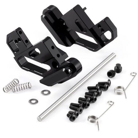 Heavy Duty Aluminum Rear Axle Suspension Mount Bracket For One Twelfth Tamiya Lunch Box CW01 RC Truck Bolt On Upgrade Parts