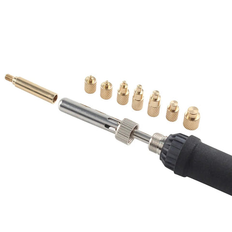 TS100 TS101 Soldering Iron Tips Kit With Brass M2 To M8 Heat Set Inserts Replacement Tips For TS100 And TS101 DIY 3D Printer Hot End