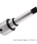 Shop Grade Morse Taper 3 To 1-1/4 Weldon Shank Arbor Adapter Sleeve For Magnetic Drill Press with 31.75mm inner diameter.