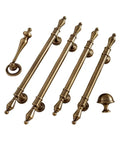 Antique Brass Cabinet Knob Set For Wardrobe Doors And Shoe Cabinets Solid Alloy Drawer Pulls In Bronze Copper Finish