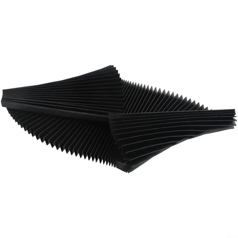 Flexible Accordion Bellows Cover For CNC Milling Machine Built Tough Dust Guard Oil Proof 1.5M Stretch Length 200mm Wide