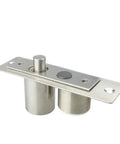 Heavy Duty Gate Door Electronic Access Control System Featuring Magnetic Glass Lock Tech And A Solid Drop Bolt Deadbolt close-up view.