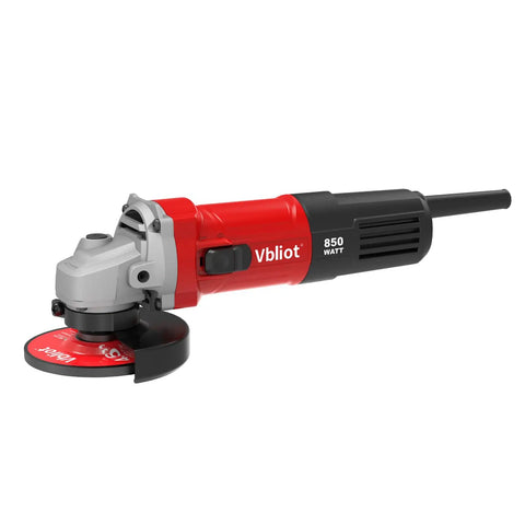 Beast 850W Angle Grinder With 5 Inch Discs 7 Amp Corded Cut Off Tool 360 Degree Guard 12000 RPM For Metal Stone Wood Cutting And Grinding