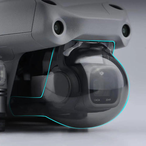 DJI Mavic Air 2S Gimbal Lens Protector Cover Guard For Drone Camera Shield Dust Proof Shield Scratch Resistant Lens Cap Secure Fit Accessory For Travel And Flight on drone