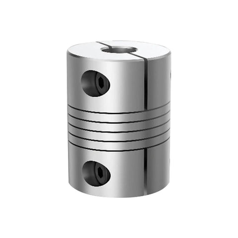 High Performance Lr B D19L25 Clamping Aluminum Elastic Winding Shaft Coupler For Step Motors With 4 5 6 7 8mm Sizes Flexible Connector, aluminum shaft coupler.