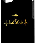 Funny Hang Glider Art Phone Case For iPhone 13 Clear Case With Cool Hang Gliding Theme For Men Women Teens Kids And Instructors