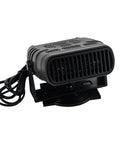 Slick 10W Solar Panel Heater For Cars And Small Barns, Portable Off Grid Winter Warming Device with fan and bracket.