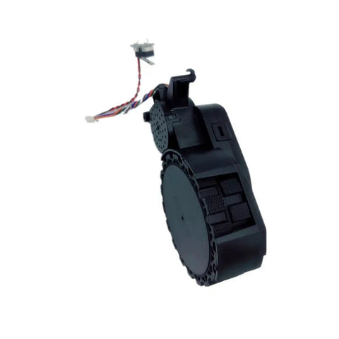 Left Wheel Replacement For Self Cleaning Vacuum Mop Robot 1S L10S B101CN with rubber tread and wiring attachment