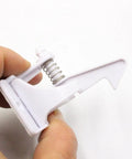 Close-up of 16 Pack Kidproof Cabinet Locks for Cabinets Drawers and Freezers ABS Plastic Safe Locking Straps Easy Install