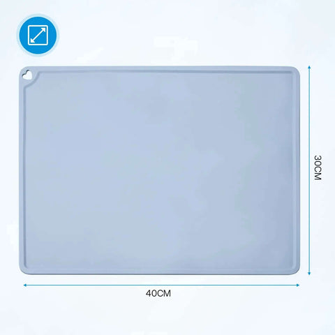 Silicone Resin Printing Mat 400x300mm 2.8mm Thick For LCD 3D Printers, Water Resistant And Easy To Clean