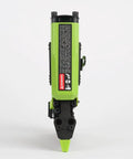 Front view of Top Tier 23 Gauge Headless Pin Nailer With Auto Lock Out And Adjustable Edge Guide, compact aluminum body.